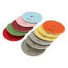 Johnson Tools Stone Abrasive Tools 4 Wet Diamond Resin Polishing Pads For Granite Marble Ceramic 3