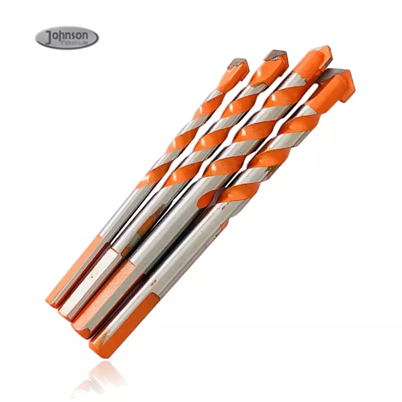 Johnson Tools Fábrica Atacado Ponta Cerâmica Porcelana Telha Broca De Vidro, Brocas Torcidas Para Furadeira Elétrica 7