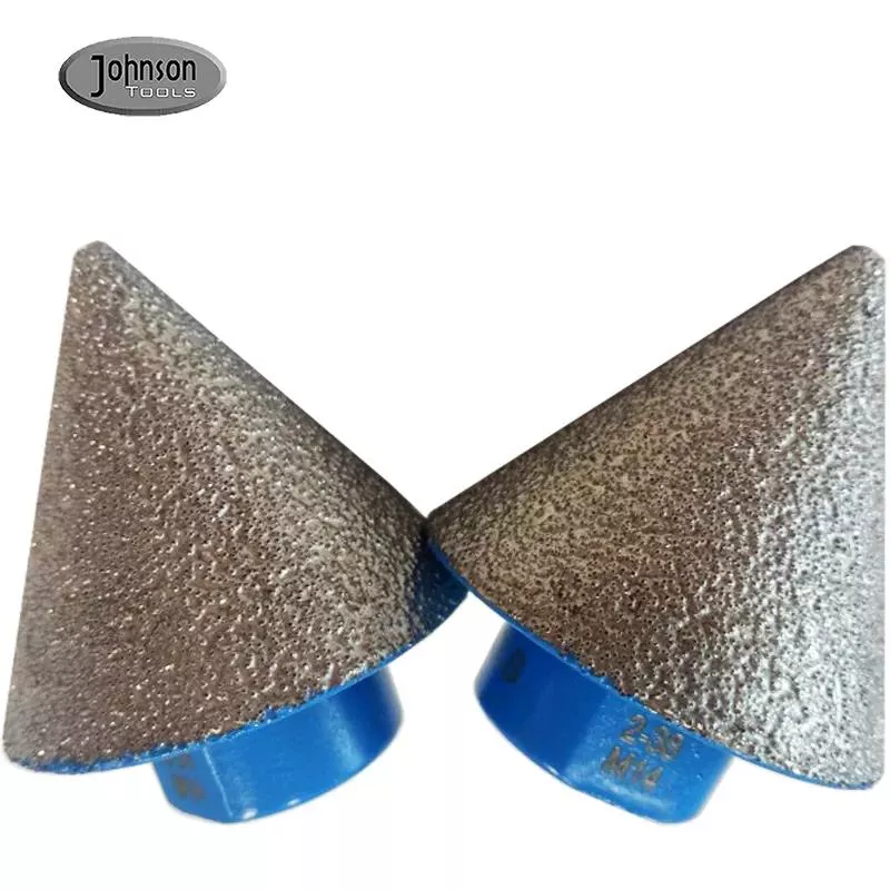 Outils de fraise en diamant 20-48mm, chanfrein biseauté pour le nettoyage des trous de carreaux de verre, de céramique et de porcelaine 2