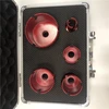 5pcs Aluminum Box M14 Vacuum Brazed Diamond Core Drill Bit Set Tools M14 3