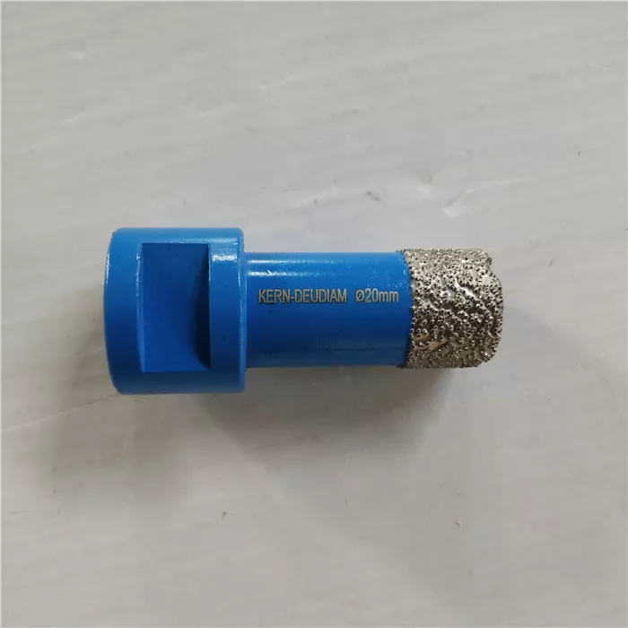 20/35/45/55/68 Mm M14 Vacuum Brazed Dry Diamond Core Drill Bits for Tiles with Aluminum Box Set 4