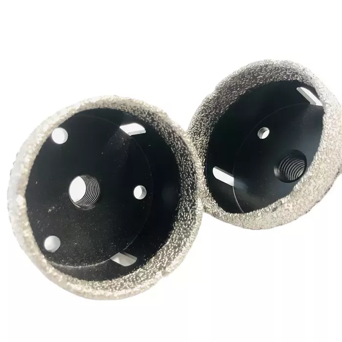 Foret soudé sous vide de noyau de diamant d'OD68mm pour la porcelaine en céramique de tuile 1