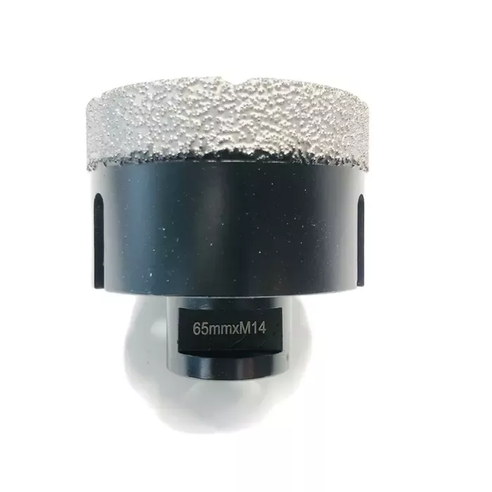 Foret soudé sous vide de noyau de diamant d'OD68mm pour la porcelaine en céramique de tuile 4