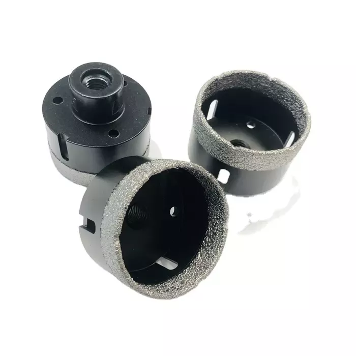 Foret soudé sous vide de noyau de diamant d'OD68mm pour la porcelaine en céramique de tuile 5
