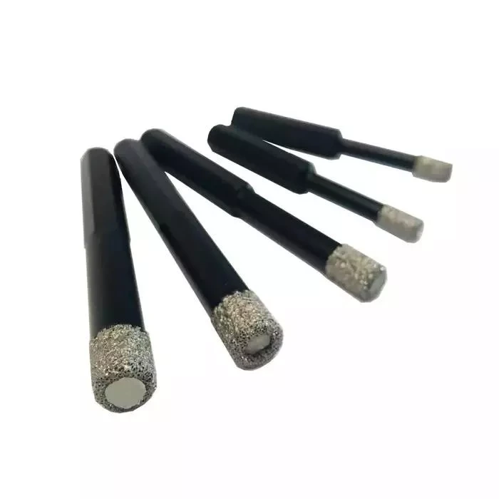 Johnson Tools 5er-Pack vakuumgelöteter Kernbohrer mit Sechskantschaft für Fliesen und Aluminiumbox 1