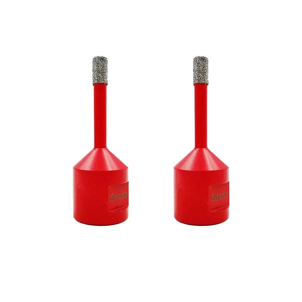 Johnson Tools 6mm Vacuum Brazed Hole Saw Dry Diamond Core Drill Bit For Ceramic Tile 1