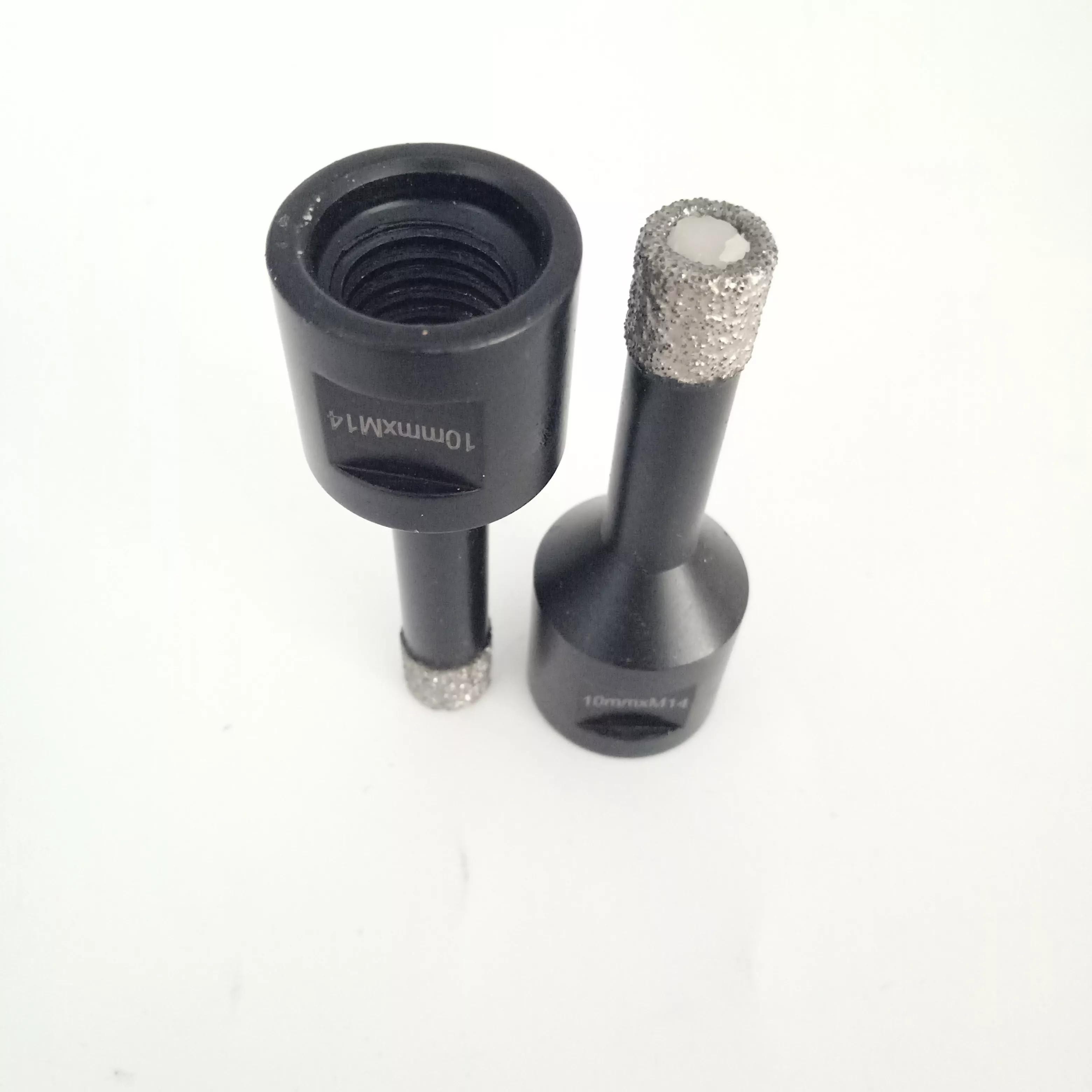 Cheap 10mm M14 Vacuum Brazed Core Drill Bit For Tile With Plastic Sleeve 4