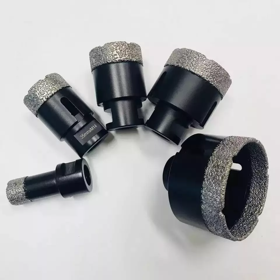 5 pièces par ensemble diamant 20/35/40/50/68mm carrelage marbre verre céramique scie cloche forets 5