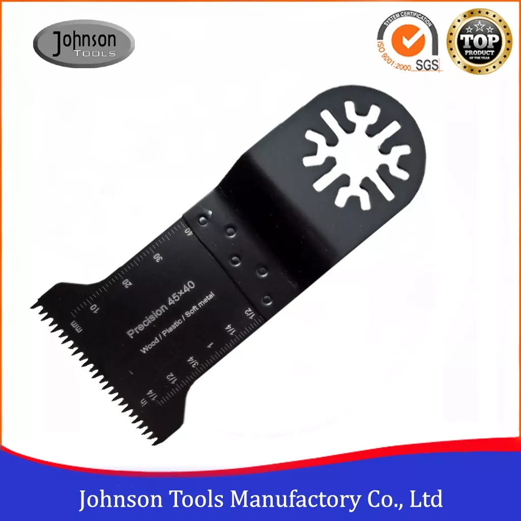 Cuchilla de corte afilada multiherramienta oscilante de precisión para madera, plástico, metal blando, carpintero 1