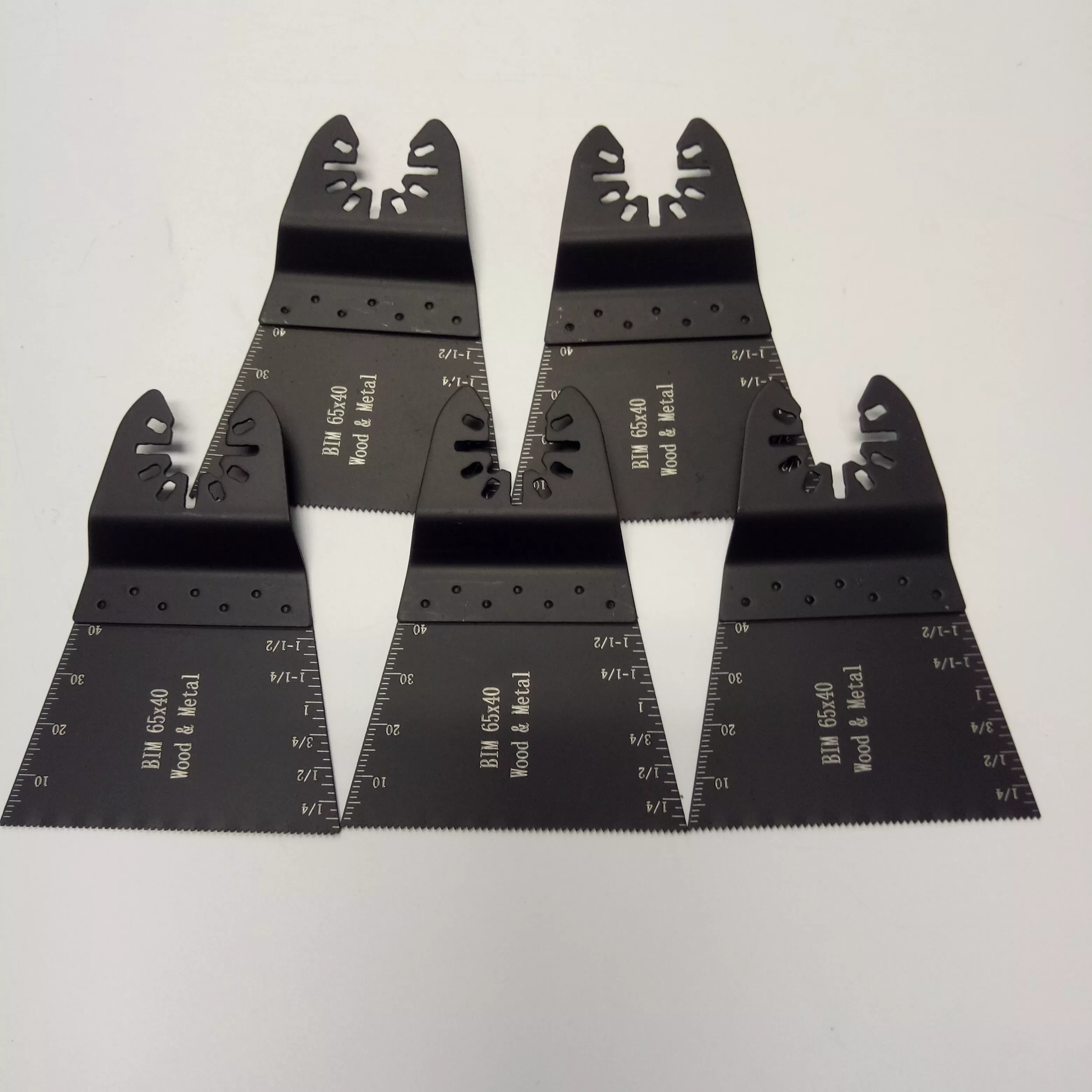 65 oszillierende Bimetall-Multitool-Sägeblätter mit Schnellverschluss 1