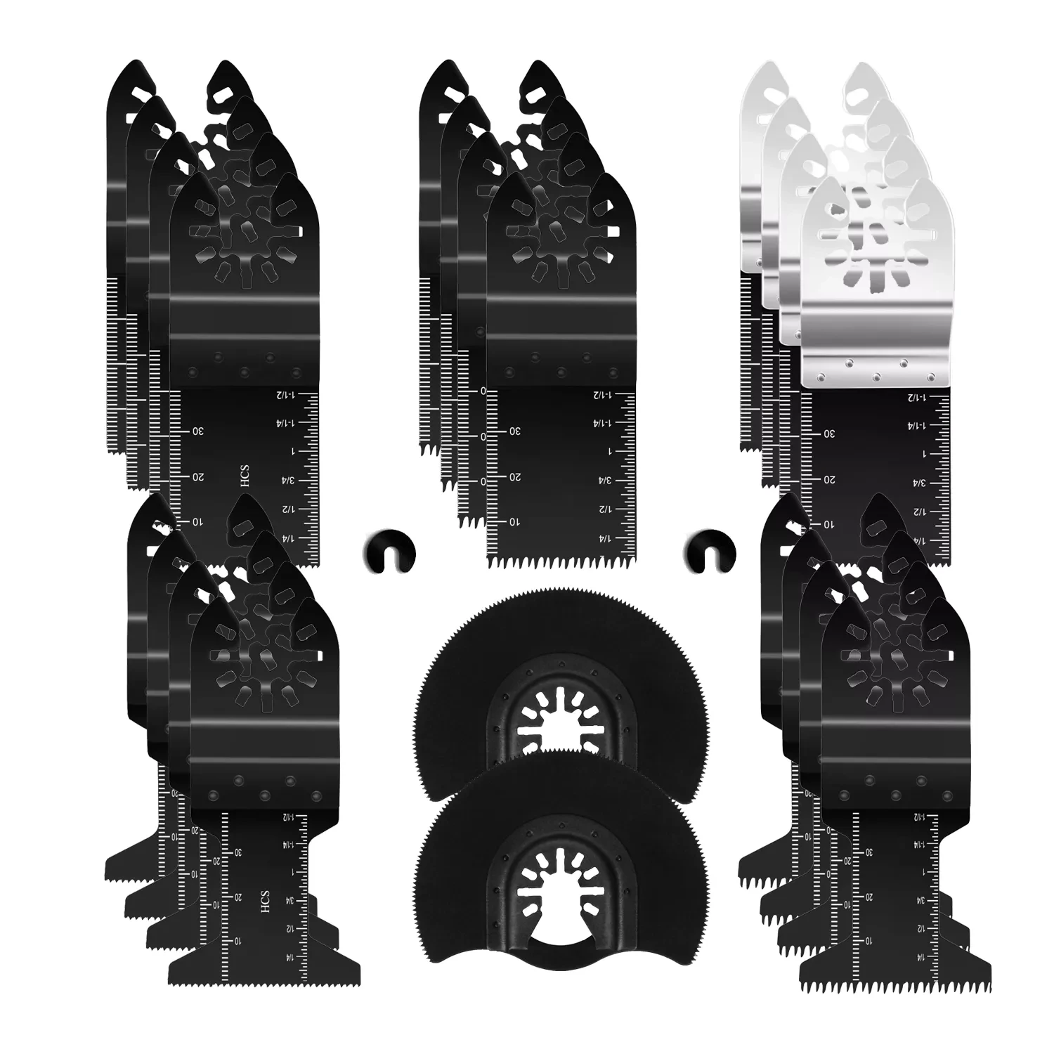 Heißer Verkauf 23PCS Set Sägeblatt Quick Release Oszillierende Werkzeug Sägeblätter Kit 1