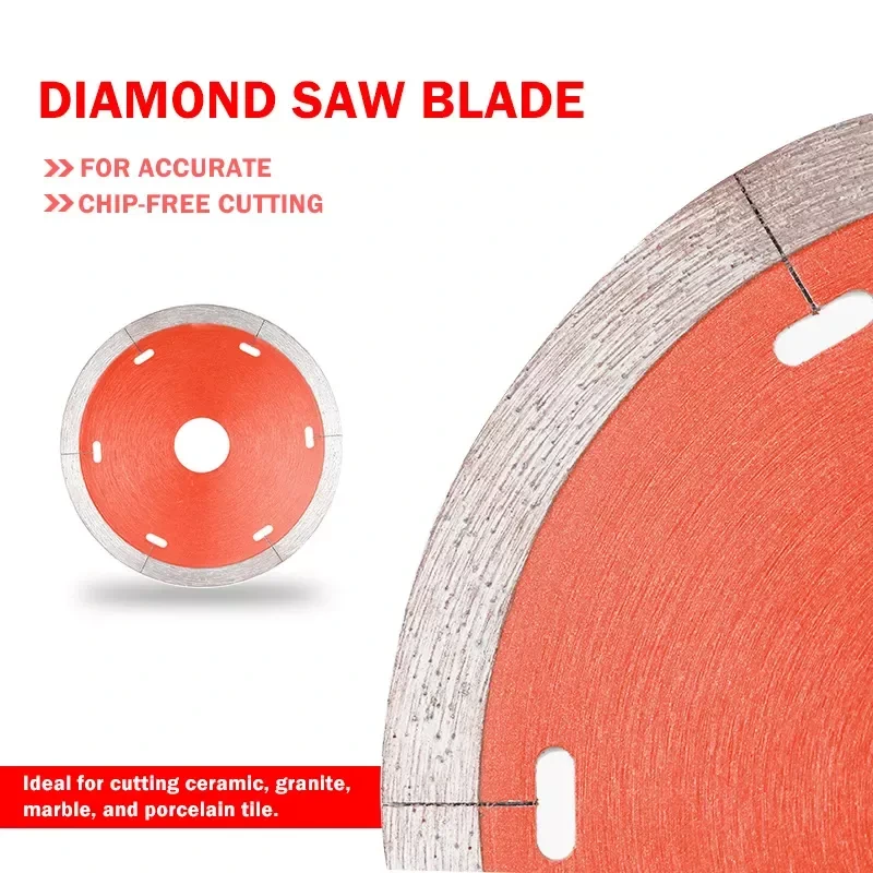 Johnson Tools 4 Seramik Karo Porselen Granit Taş için Islak Kullanım Elmas Testere Bıçakları 3