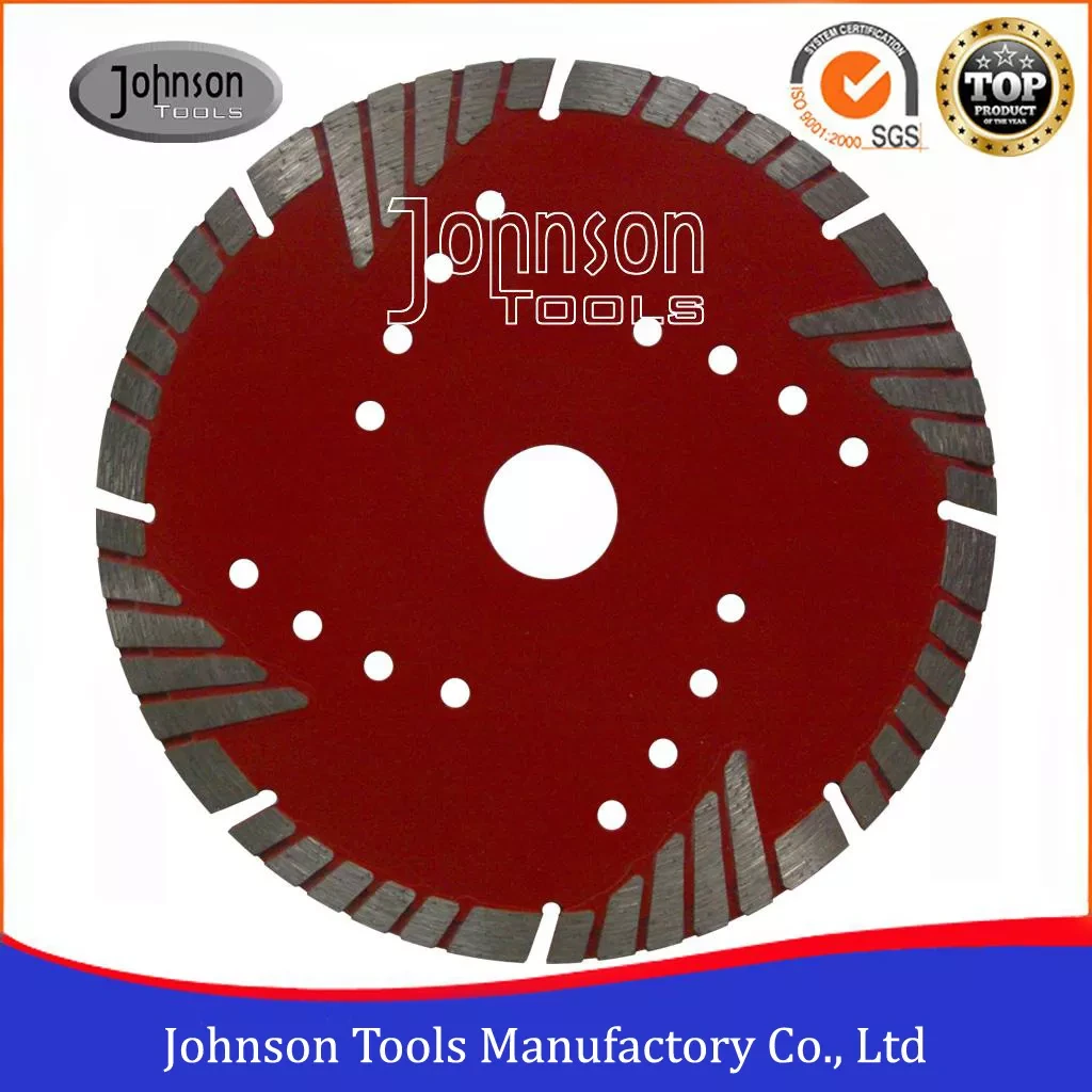 4-9 inch Sintered Blade with Protection Teeth Cutting Granite 1