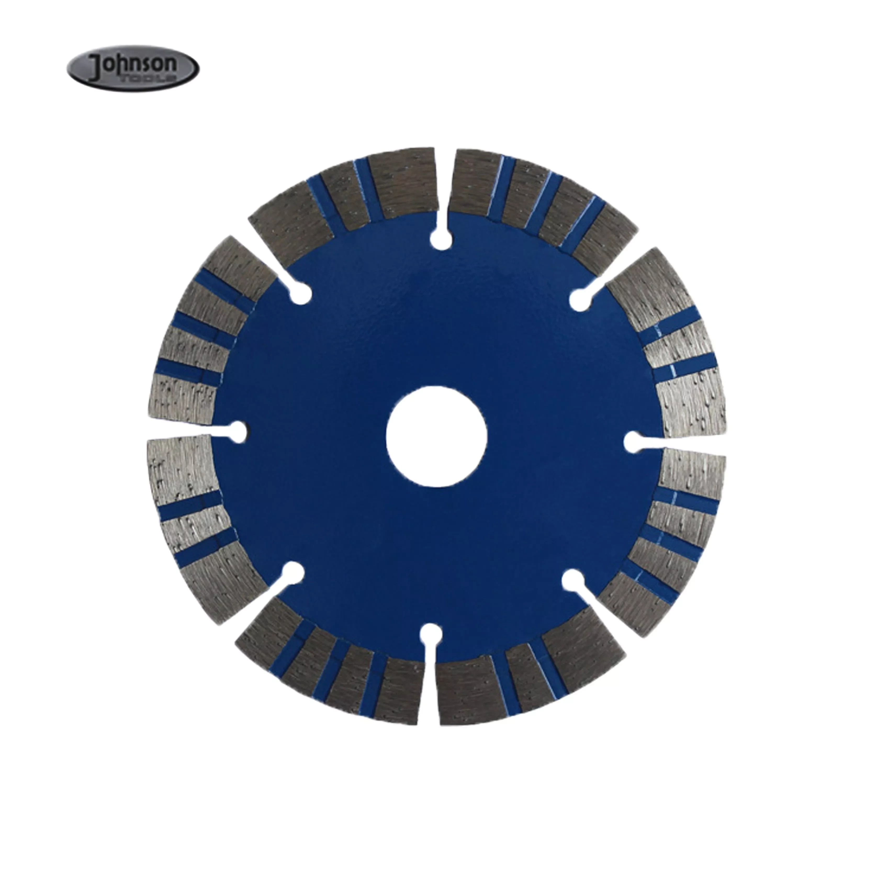 Johnson Tools Outil de coupe de granit diamant super tranchant 115 mm Lame de scie Turbo Granit 1