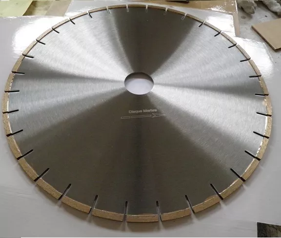Çeşitli Mermerler için 350mm Gümüş Lehimli Elmas Mermer Kesme Bıçakları 3