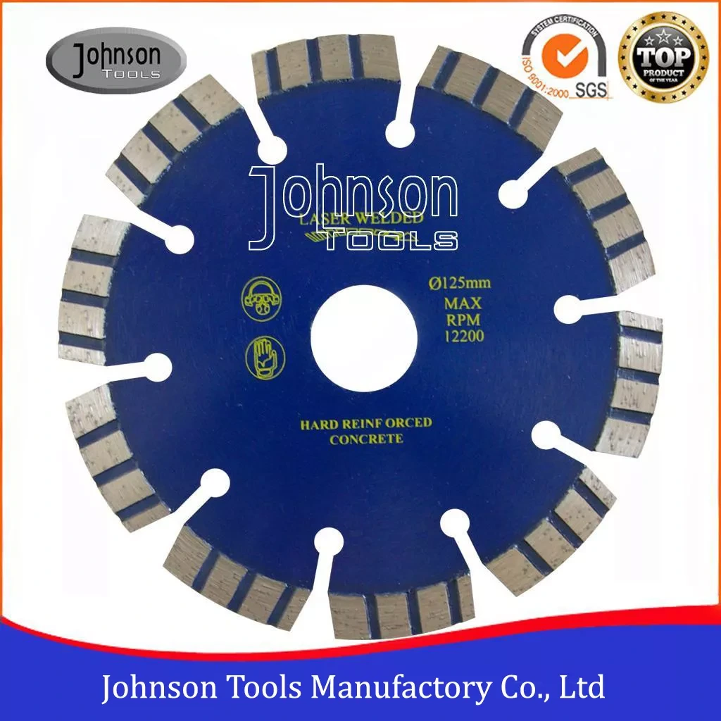 Алмазные инструменты для резки камня Johnson Tools 105-600 мм с турбосегментом для резки камня 1
