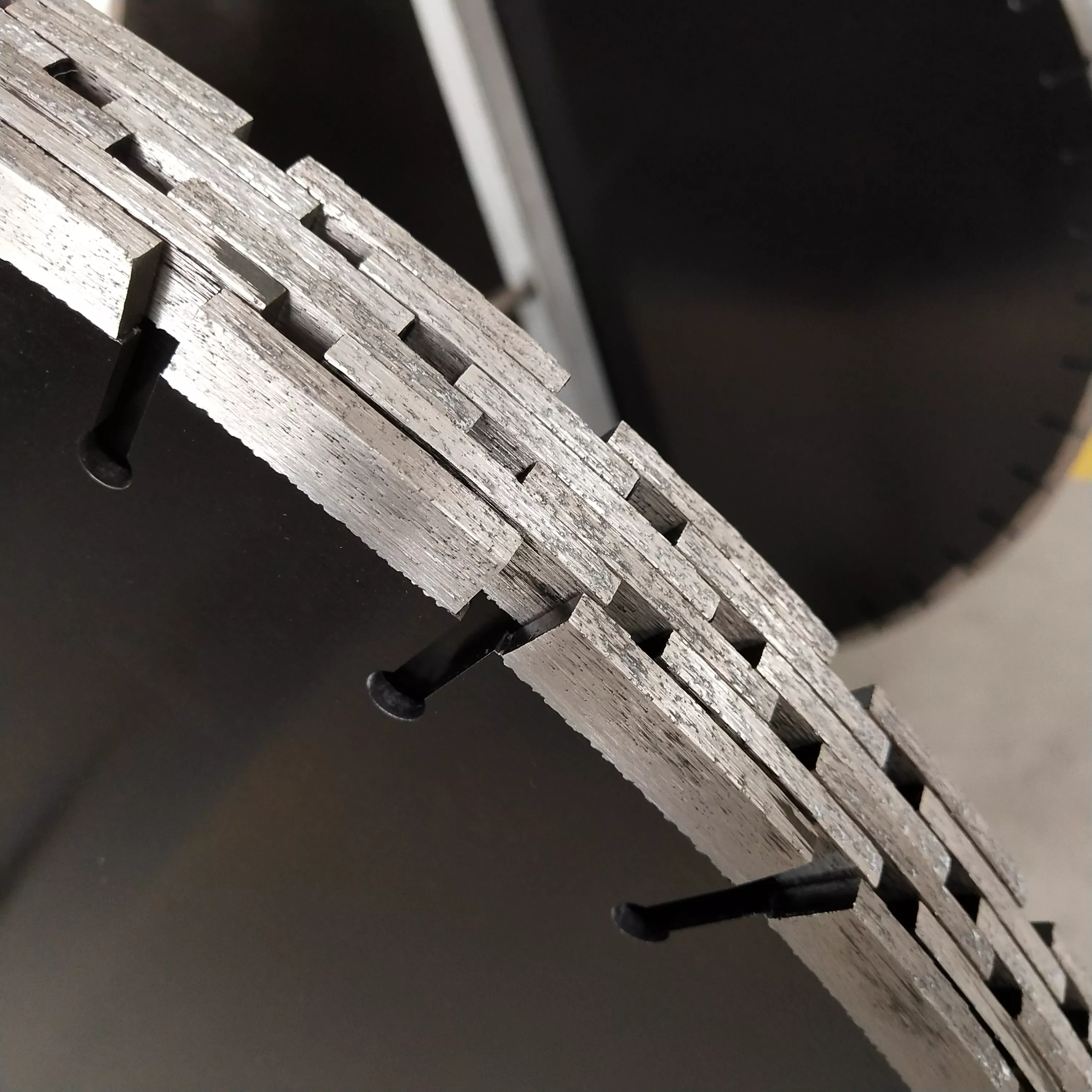 Hoja de sierra de diamante de 30 y 750 mm para corte de superposición de asfalto 2