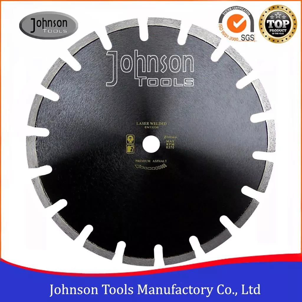 Johnson Tools 12 Laser Welded Diamond Asphalt Cutter Blade for Highway, Road Works 1