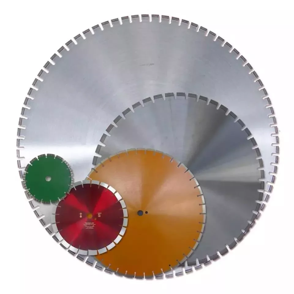 O cortador de diamante soldado a laser de 400 mm viu ferramentas de corte de lâmina para concreto curado 1