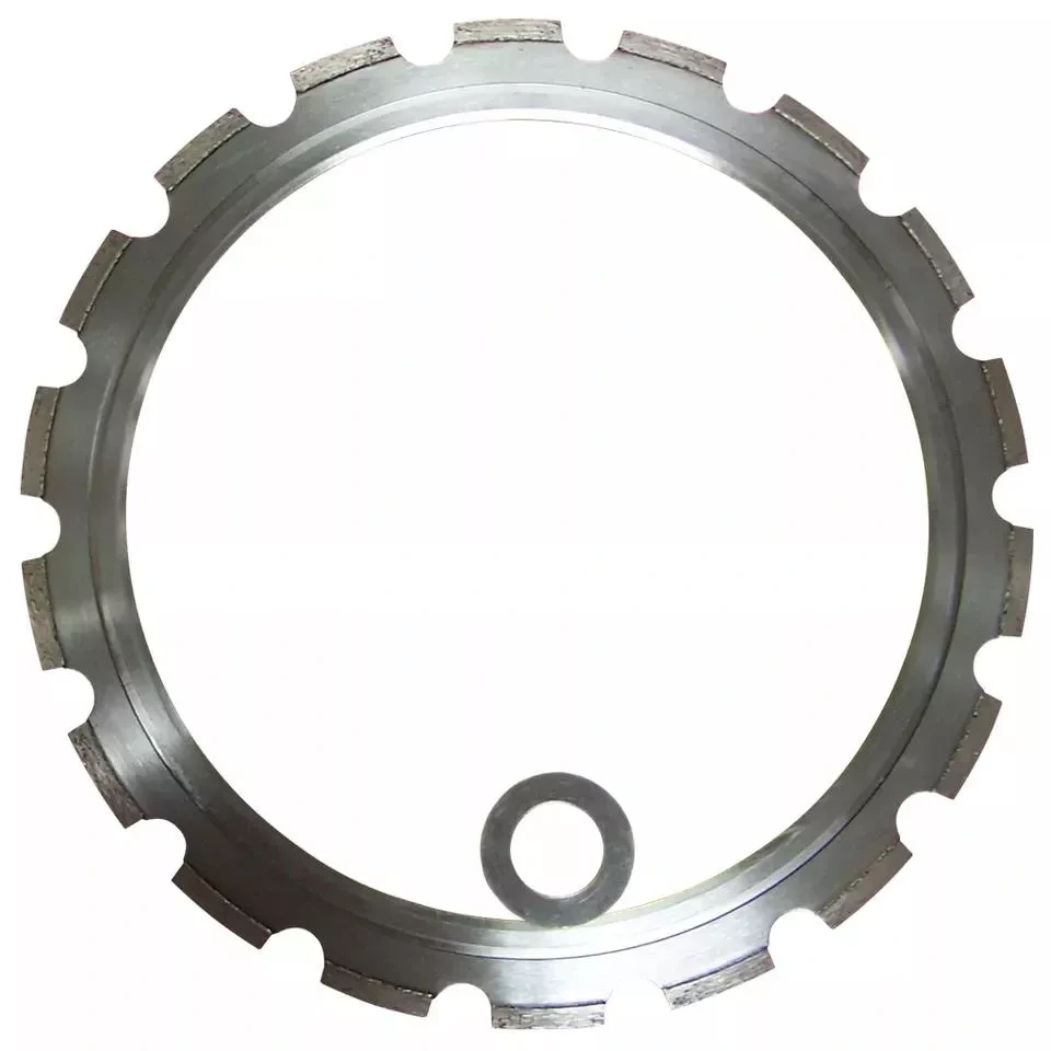 Lame de scie annulaire diamantée de 14 pouces 350 mm pour béton armé dur, panneaux préfabriqués, pierre dure, etc. 1