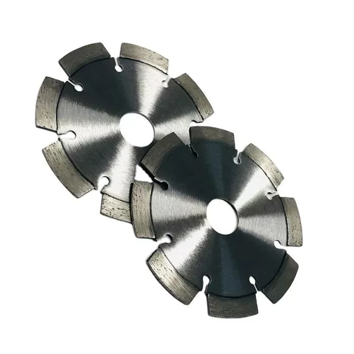 China Hersteller 115 mm lasergeschweißte Diamantsägeblatt-Trennscheibe für gehärteten Beton 1