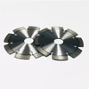 China Hersteller 115 mm lasergeschweißte Diamantsägeblatt-Trennscheibe für gehärteten Beton 3