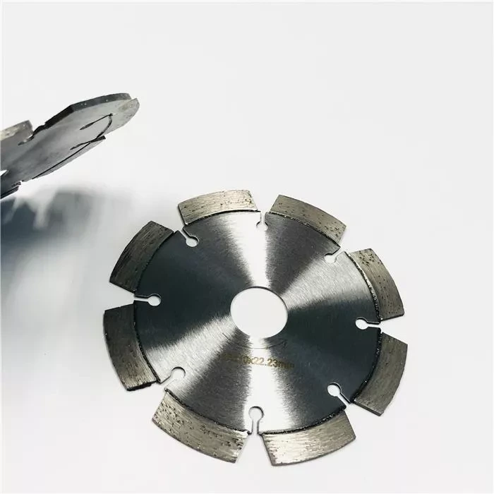 China Hersteller 115 mm lasergeschweißte Diamantsägeblatt-Trennscheibe für gehärteten Beton 5