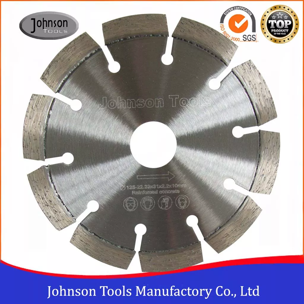 4-24 Laser Welded Concrete Saw Blades for Reinforced Concrete Cutting 3