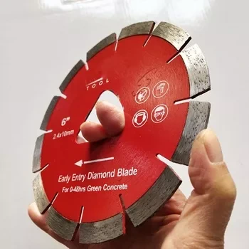 Taze Beton İçin Yüksek Hızlı 6 İnç Beton Testere Bıçağı 1