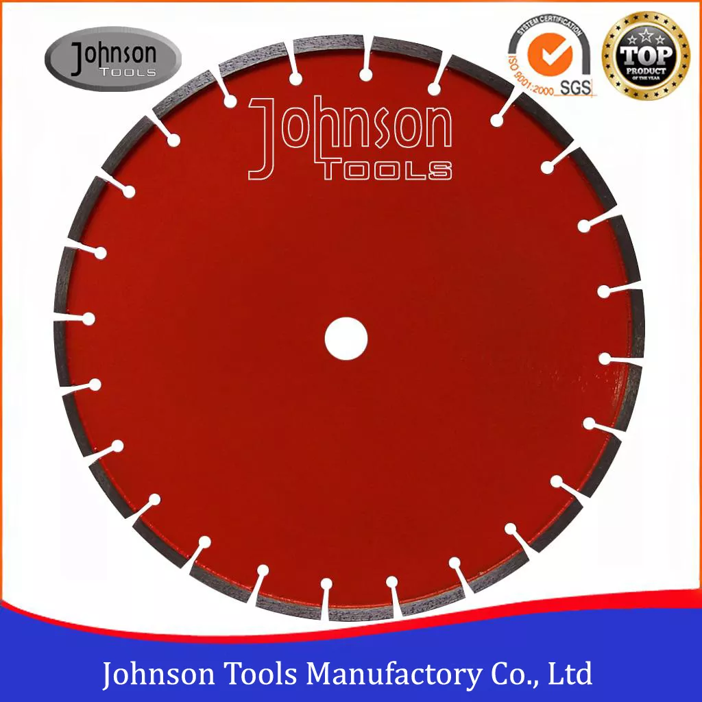 Johnson Tools Lazer kaynaklı 14-18 Beton ve Asfalt Kesme Diski için Döngü Elmas Testere Bıçakları 1