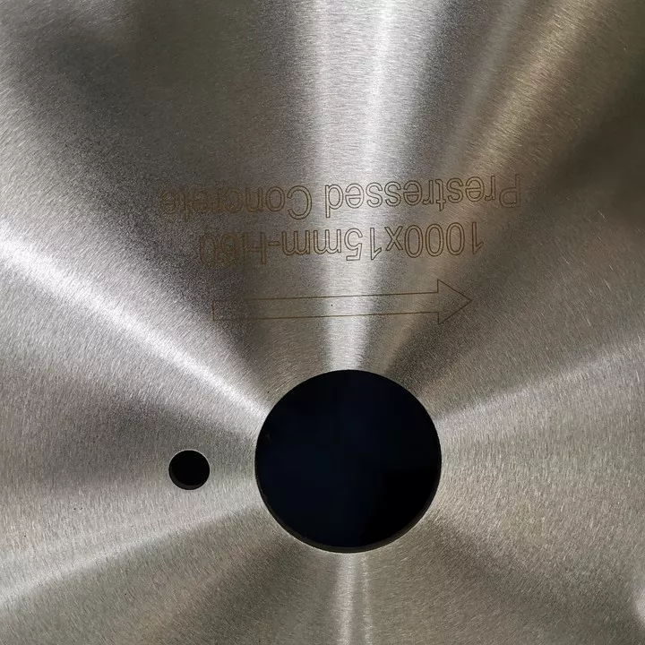 Bilah Gergaji Berlian Dikimpal Laser 40 inci 1000mm untuk Memotong Katil Konkrit Teras Berongga 2