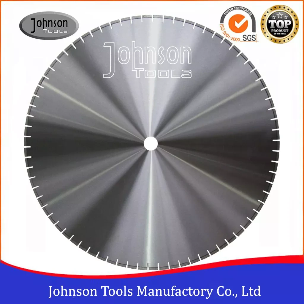 Johnson Tools 44 1100 mm lasergeschweißte Diamanttrennscheiben zum Schneiden von Hohlkernbetonbetten 1