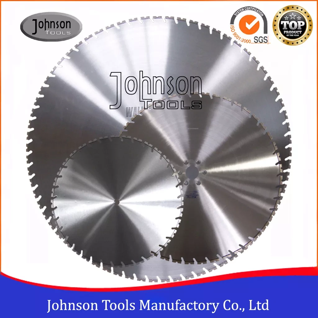 Johnson Tools 24-64 Laser Welded Wall Saw Blades for Cutting Concrete Wall 3