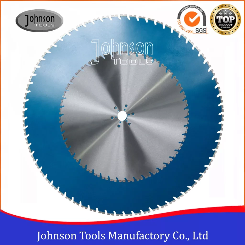 Johnson Tools 24-64 Laser Welded Wall Saw Blades for Cutting Concrete Wall 5