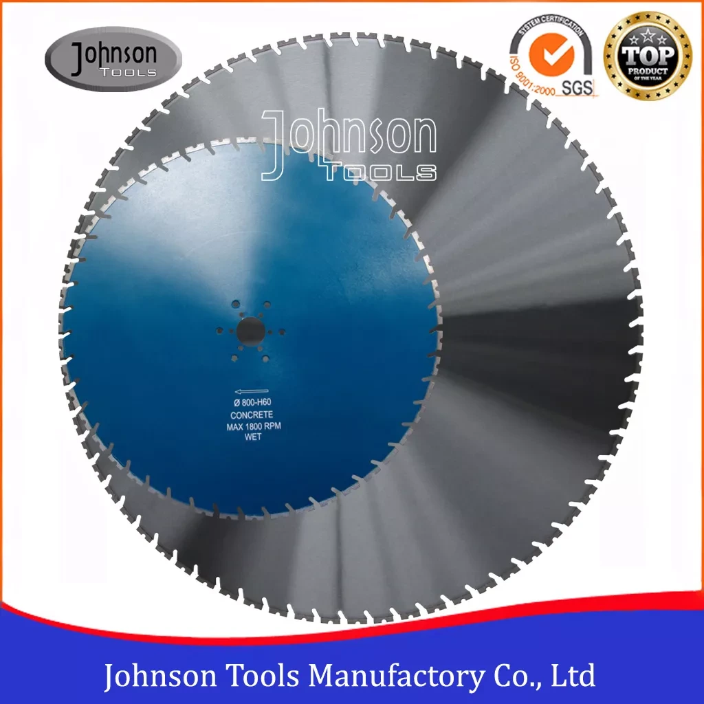 Johnson Tools 24-64 Laser Welded Wall Saw Blades for Cutting Concrete Wall 6