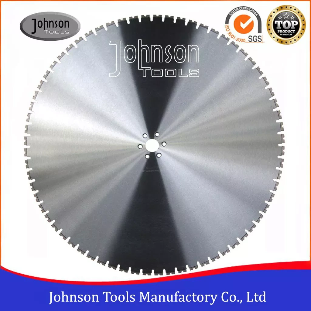 Johnson Tools 1400mm Diamond Wall Saw Blades for Reinforced Concrete Wall Cutting 1