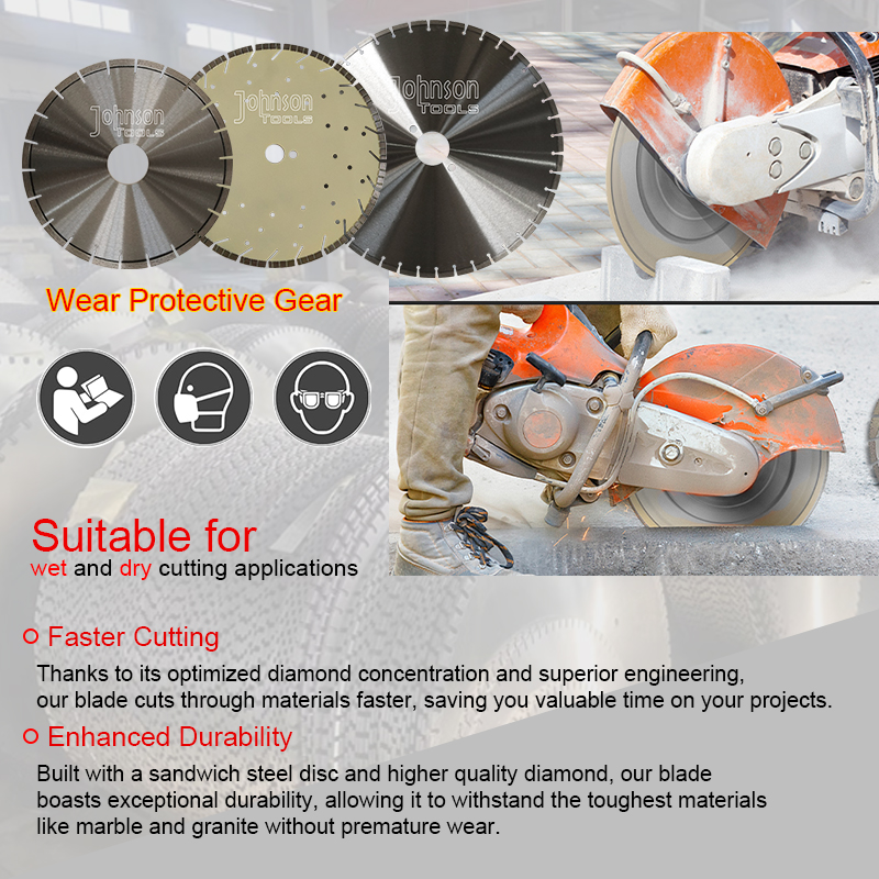 Best Stone Cutting Tools 24 Inch Diamond Saw Blade Cutting Disc for Granite Marble