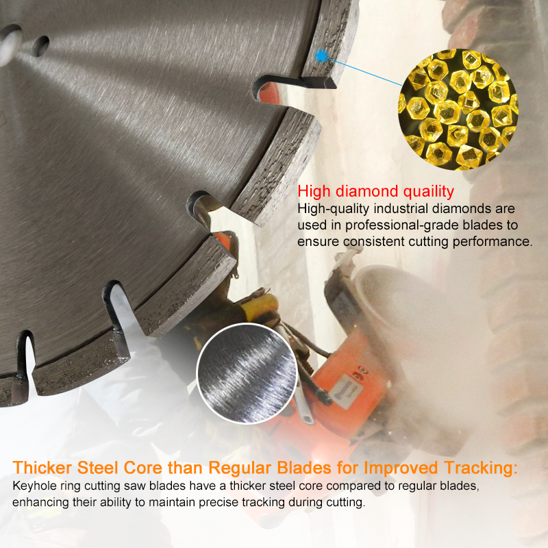 Johnson Tools 350-450mm Loop Diamond Saw Blades for Road Cutting Blade 5