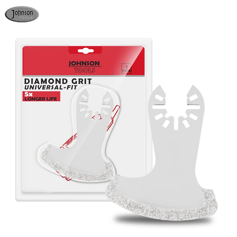 Johnson Tools 57mm Oscilante Multi Tool Diamond Segment Swing Grit Grout Blade 1