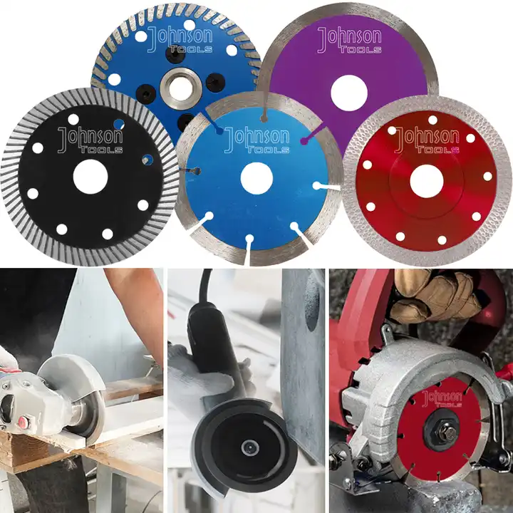 Johnson Tools 75–350 mm X Mesh Turbo Diamant-Trennscheibe für Keramikfliesen, Porzellan 7