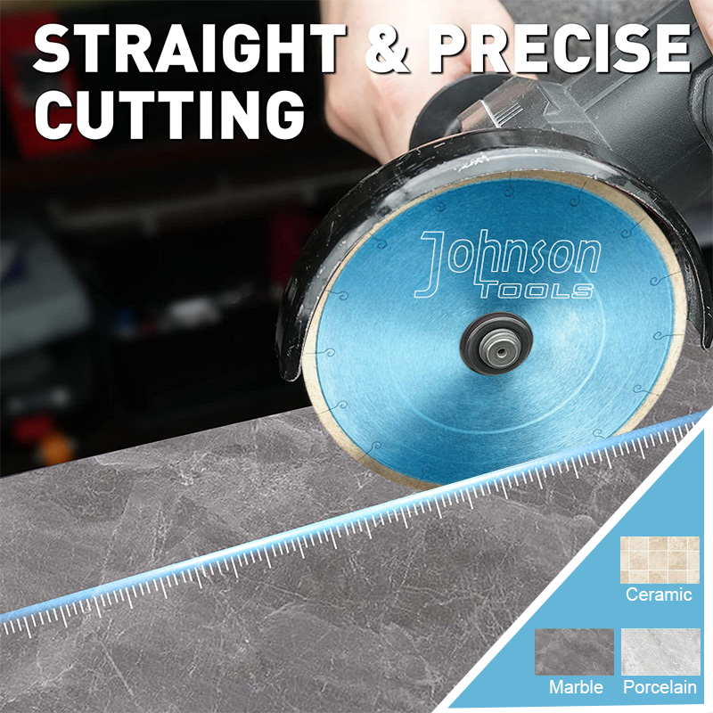 Johnson Tools 105-350 mm Continuous Rim J Slot Diamond Saw Blades For Cutting Tile, Ceramic , Porcelain 8