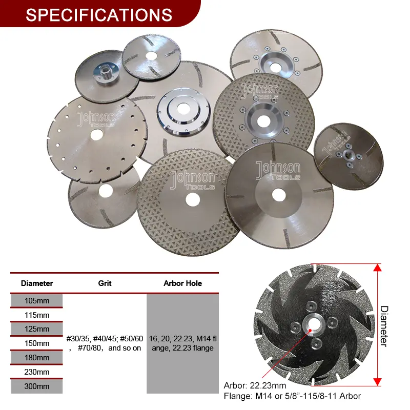 Granite Cutting Disc Johnsontoolseries 4