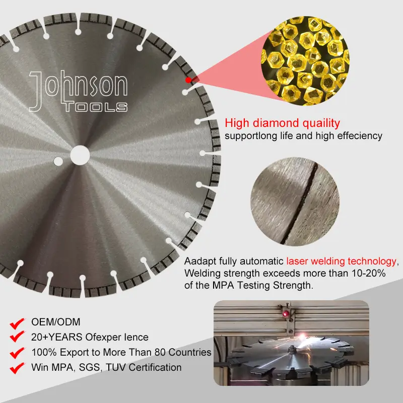 Diamond Blade Hole Saw Johnsontools Manufacture 5