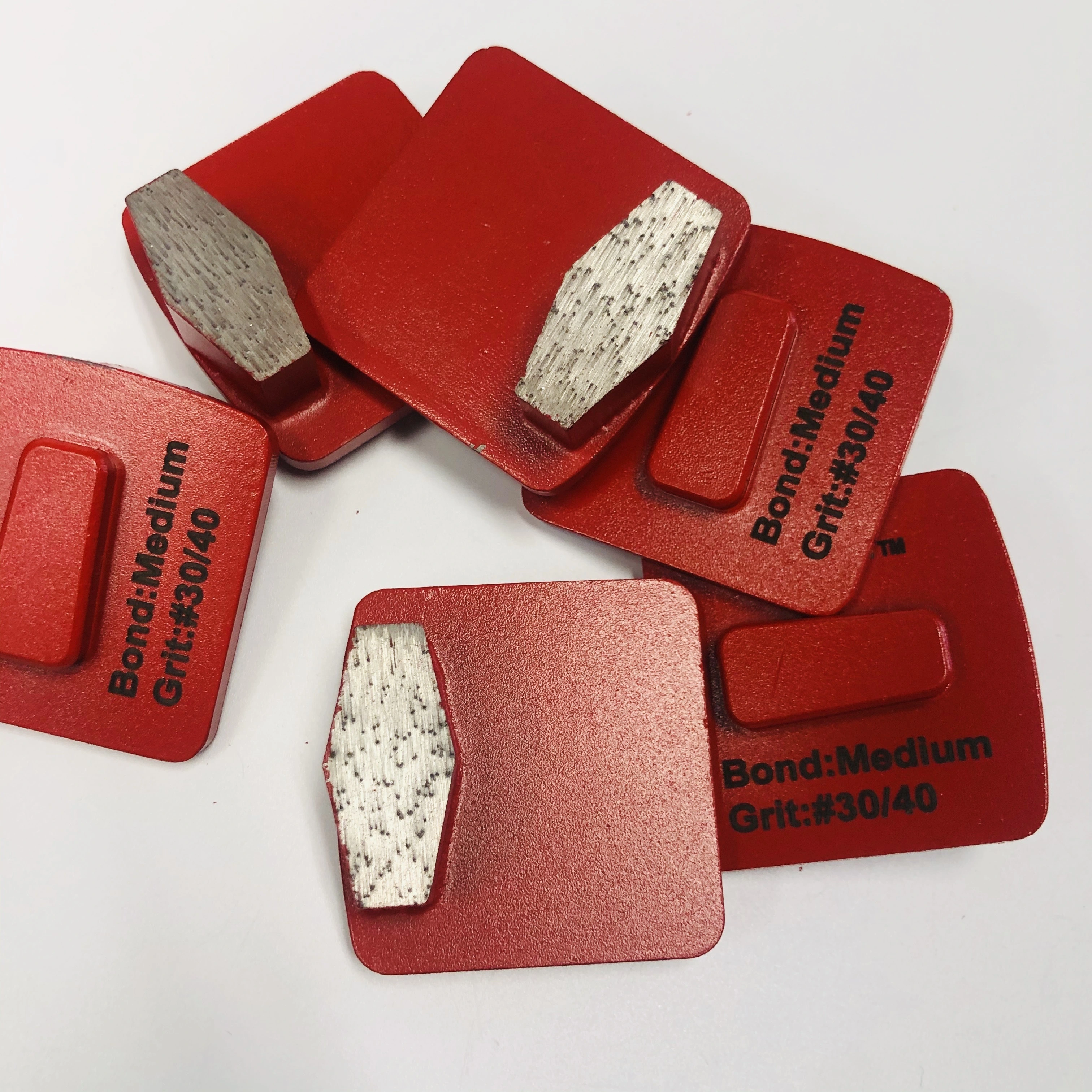 Johnson Tools Redi-Lock Diamond Polishing Pad Tools Sapatos de moagem de diamante para piso de concreto 1