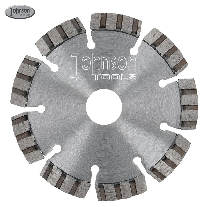 Johnson Tools Lâmina de serra de diamante para soldagem a laser com diâmetro de segmento turbo 105-230mm discos de corte para uso geral 1