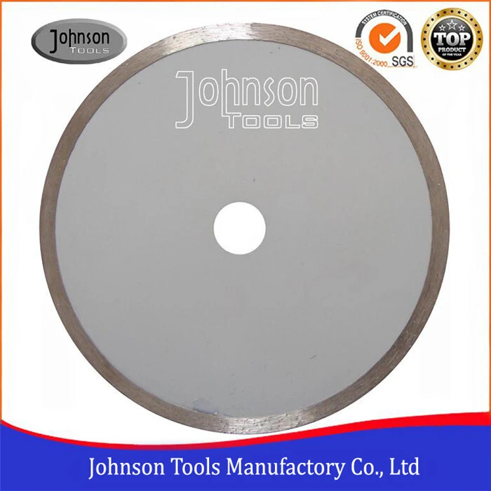 Johnson Tools Hoja de sierra de corte de borde continuo de 4-10'' para disco de corte de cerámica para azulejos de porcelana 1