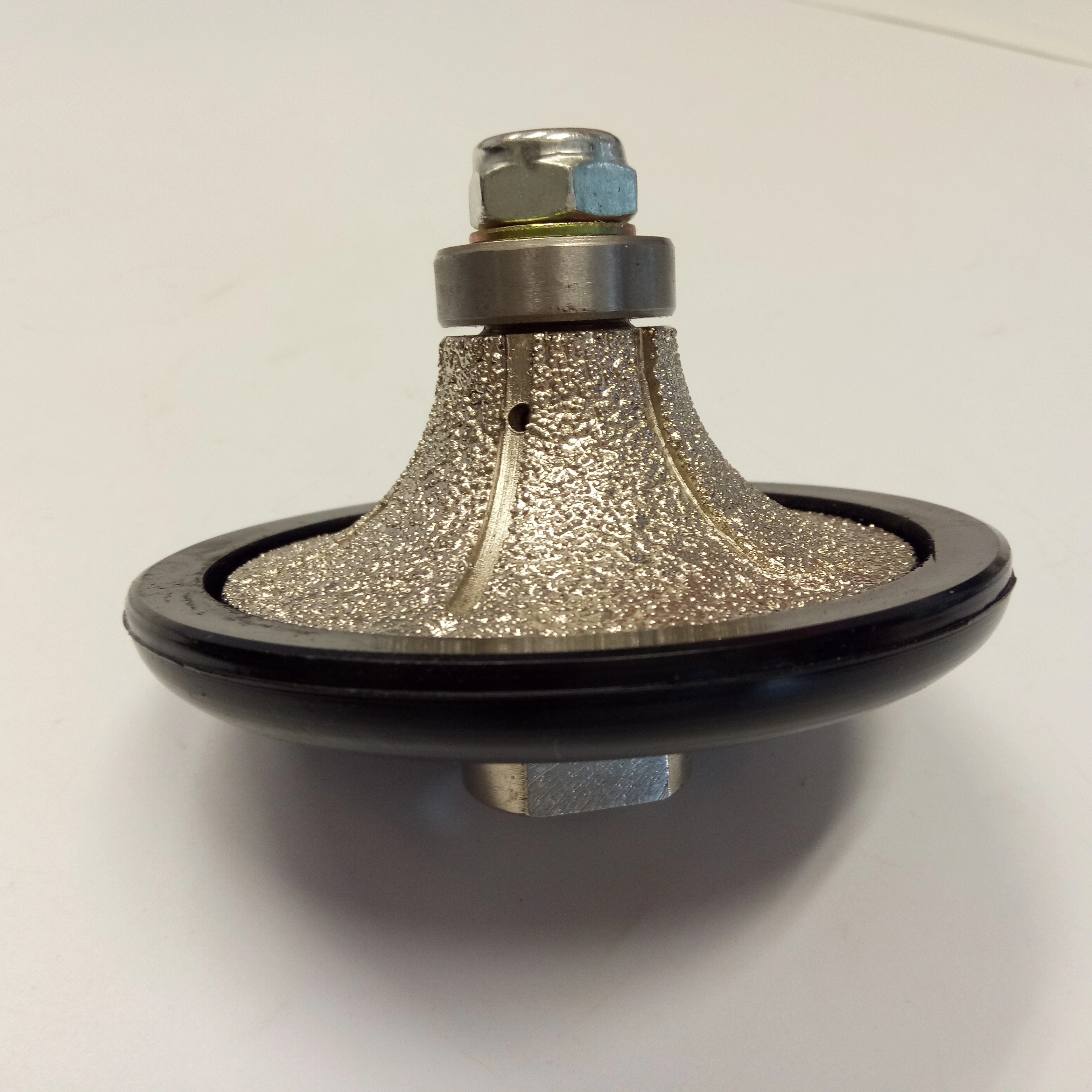 Johnson Tools 65–95 mm Steinkantenprofil, vakuumgelötete Diamant-Handprofilräder für Granit, Marmor 5