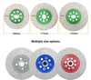Johnson Tools Double Side Cutting&Grinding Vacuum Brazed Diamond Saw Blade for Marble Ceramic 3