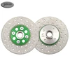Johnson Tools Double Side Cutting&Grinding Vacuum Brazed Diamond Saw Blade for Marble Ceramic 1
