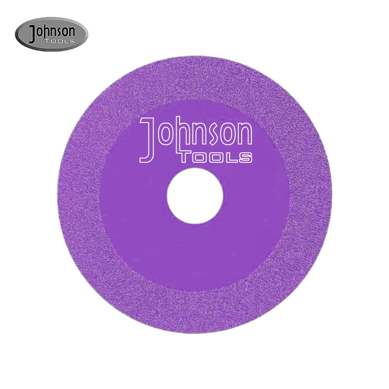 Johnson Tools 4 Inch Ultra Thin Diamond Saw Blade - Precision Cutting for Gems, Jade, and Glass 1